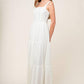 AFTER THE RAIN WHITE LACE MAXI DRESS