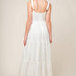 AFTER THE RAIN WHITE LACE MAXI DRESS