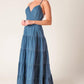 SUNDAY BEST CHAMBRAY MIDI DRESS