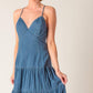 SUNDAY BEST CHAMBRAY MIDI DRESS