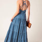 SUNDAY BEST CHAMBRAY MIDI DRESS