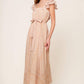 FROLIC THROUGH FIELDS WOVEN MIDI DRESS