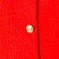 CHASING JOY RED WOVEN MINI DRESS