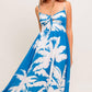 SLOW MORNINGS NAVY WOVEN MAXI DRESS