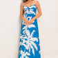 SLOW MORNINGS NAVY WOVEN MAXI DRESS