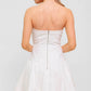 TWILIGHT WISH WOVEN TWILL MINI DRESS