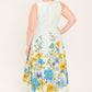 Off-white woven midi dress from Flying Tomato's Dreaming of the Coast collection, featuring a relaxed, beach-inspired style.
