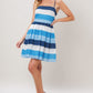 SHORELINE SWEET WOVEN EYELET MINI DRESS