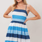 SHORELINE SWEET WOVEN EYELET MINI DRESS