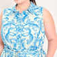 BLUE CHATEAU WOVEN MAXI DRESS