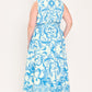 BLUE CHATEAU WOVEN MAXI DRESS