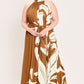 MOCHA SERENITY WOVEN MAXI DRESS