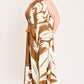 MOCHA SERENITY WOVEN MAXI DRESS