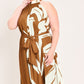 MOCHA SERENITY WOVEN MAXI DRESS