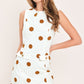 SUGAR SPOT SWEETHEART WOVEN MINI DRESS