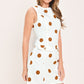 SUGAR SPOT SWEETHEART WOVEN MINI DRESS