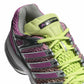Adidas Womens Adistar Control 5 lilac athletic footwear with detailed white and purple design, showcasing sporty women's shoes.