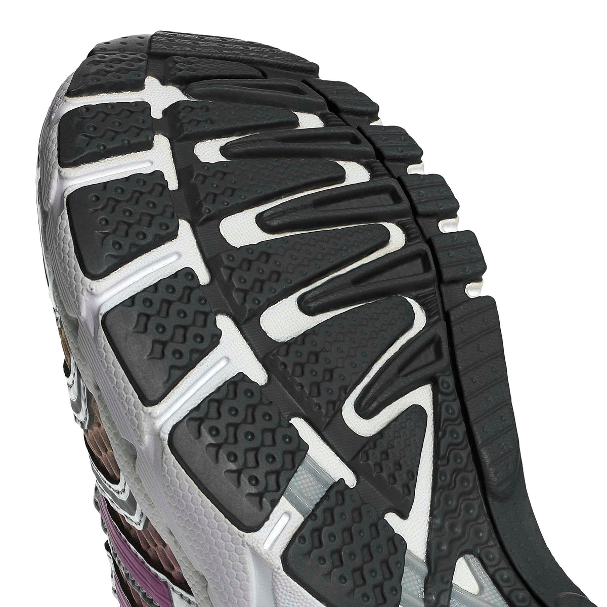 Adidas Womens Adistar Control 5 lilac running shoes featuring sleek design and supportive footwear for women.