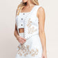 ALL EYES ON YOU WOVEN VEST