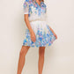 SUNSET SAIL WOVEN MINI FULL SKIRT
