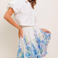 SUNSET SAIL WOVEN MINI FULL SKIRT