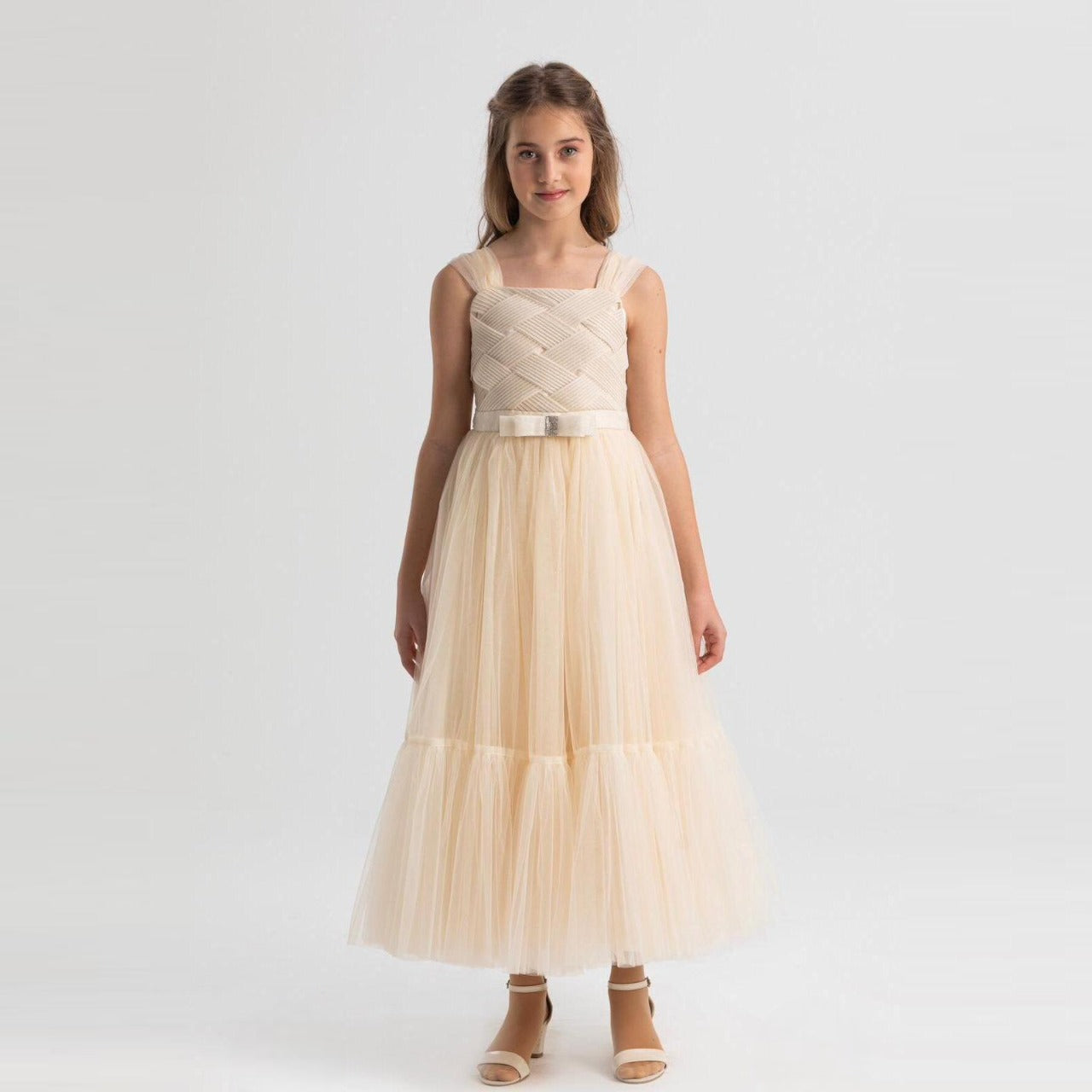 Splendid Scarlett Girls Formal Dress - Farnelli