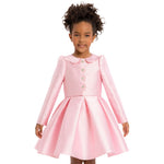 Majestic Satin Girls Formal Dress-0