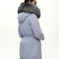 Genuine Silver Fox Fur Trim Rabbit Fur Insulated Parka