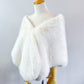Ivory Bridal Fur Shawl (Butterfly Ivy07)