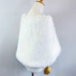 Ivory Bridal Fur Shawl (Butterfly Ivy07)