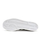 Adidas men's Superstar white and black sneakers, side view; Denim Exchange footwear listing
