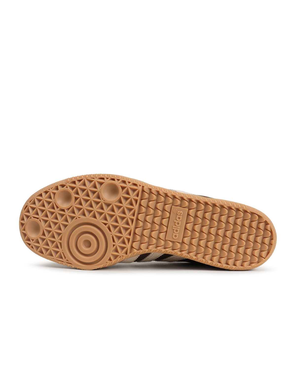 Men's Adidas Samba OG sneakers in brown and Putgre with classic low-top design