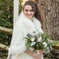 Ivory White Fur Jacket (Chole Wht01)