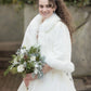 Ivory White Fur Jacket (Chole Wht01)