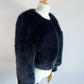 Brown Faux Fur Bridal Jacket (Anna Brw07)