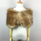 Honey Brown Fur Wrap (Serena LBrw03)