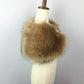 Brown Flower Girl / Junior Bridesmaid Fur Shawl (Kid LBrw03)