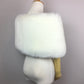 Ivory / White Fur Wrap (Serena Wht01)
