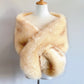 Champagne Fur Shawl (Lilian Cha03)