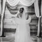 Ivory / White Fur Plus Size Bride (Lilian Ivy03)