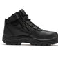 ROCKROOSTER Avalon Black 6 Inch Zip-sided Composite toe Leather Work Boots CP213BK
