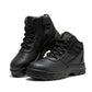 ROCKROOSTER Avalon Black 6 Inch Zip-sided Composite toe Leather Work Boots CP213BK