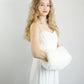 Faux Fur Muff with phone pocket and handle
