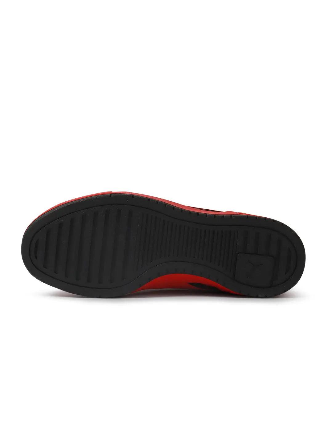 Puma men's Ca Pro La France sneakers by Denim Exchange, white low-top footwear with blue and red accents