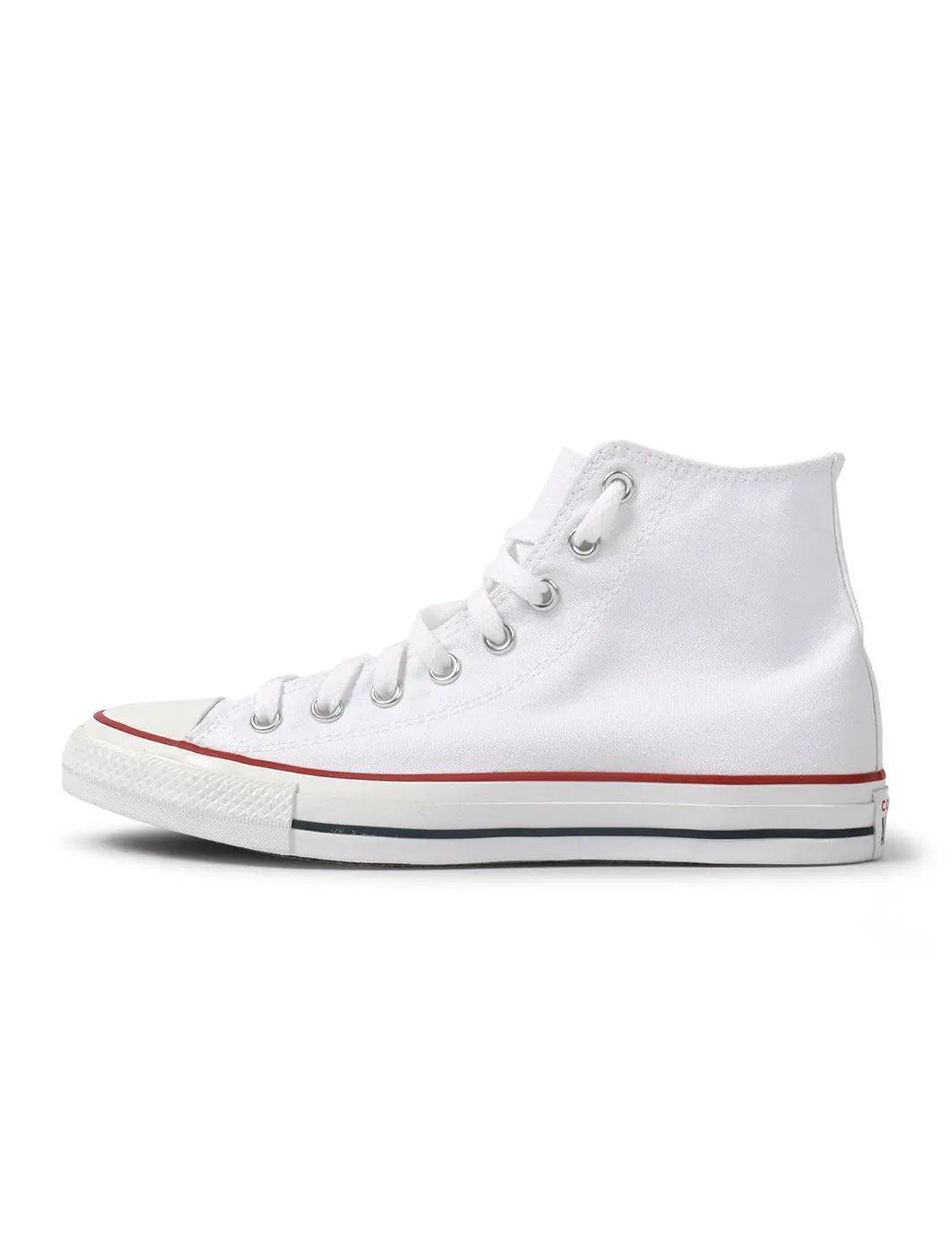 White Converse men's Chuck Taylor Hi high-top sneaker side view