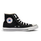 Men's black Converse Chuck Taylor Hi sneakers with classic high-top canvas design and rubber sole
