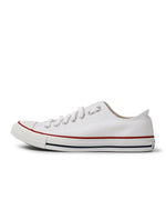 White Converse Men's All Star Classic Low sneakers angled view