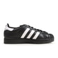 Adidas Men's Superstar II black and white sneakers, side view