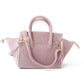 BEACH HAUS Cabana Tote Mini in dusty rose, compact woven tote bag with short handles