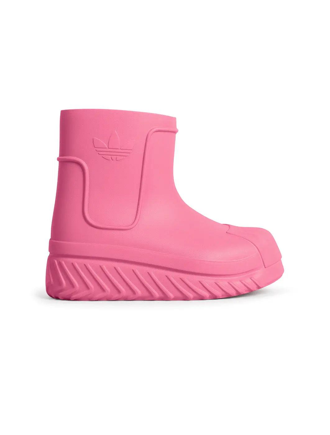 Denim Exchange women's hot pink Adidas boot footwear side view